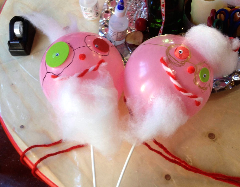 Fotos: Nikolaus-Luftballons