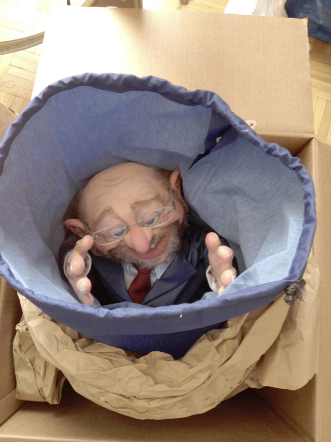 Der verpackte Schulz